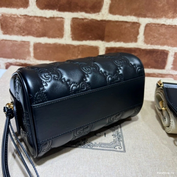 Firstbag ru bag GG matelassé handle leather top GUCCI 0823